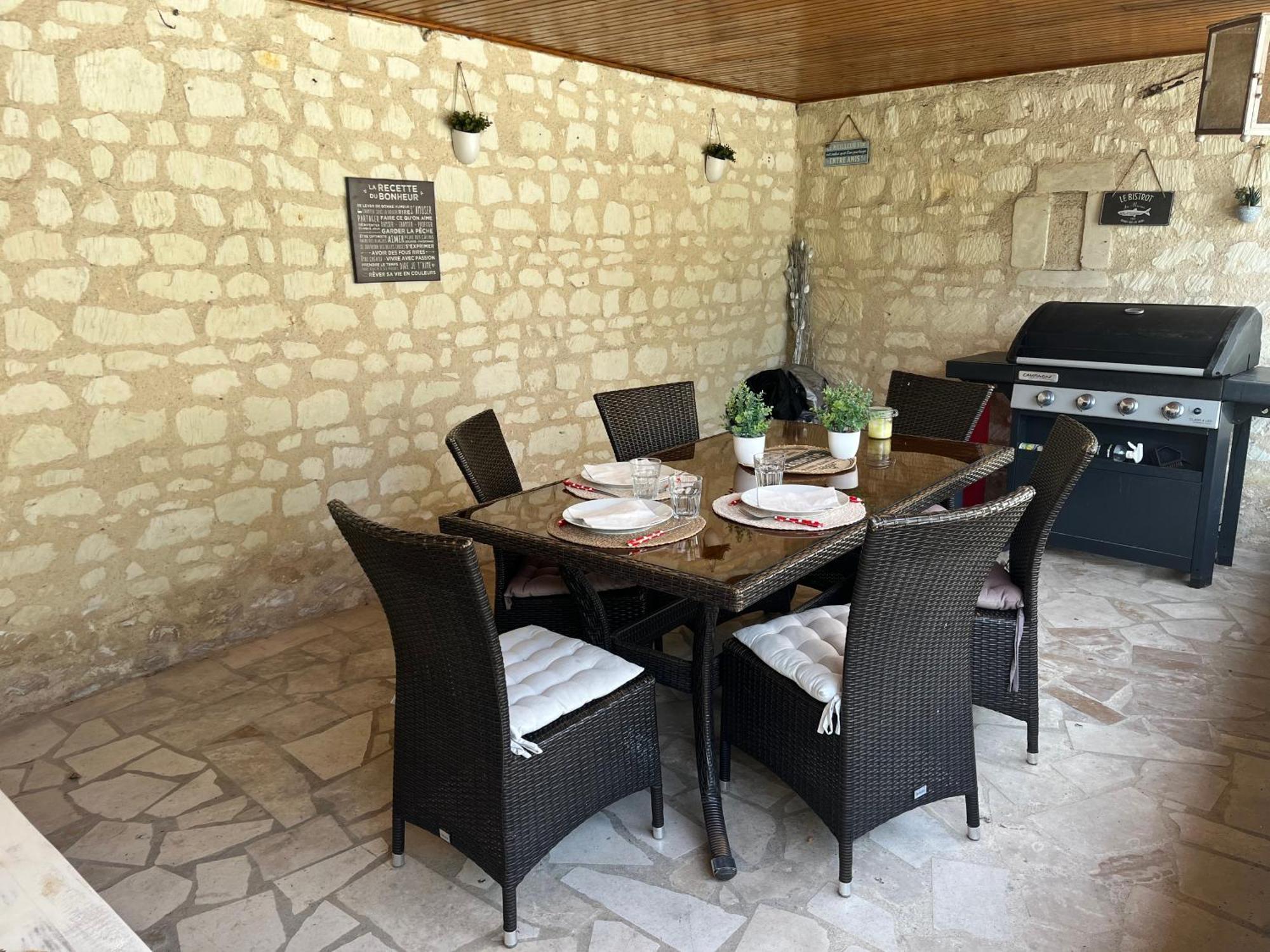 Gite Les Piraudieres Noyant-de-Touraine Bagian luar foto